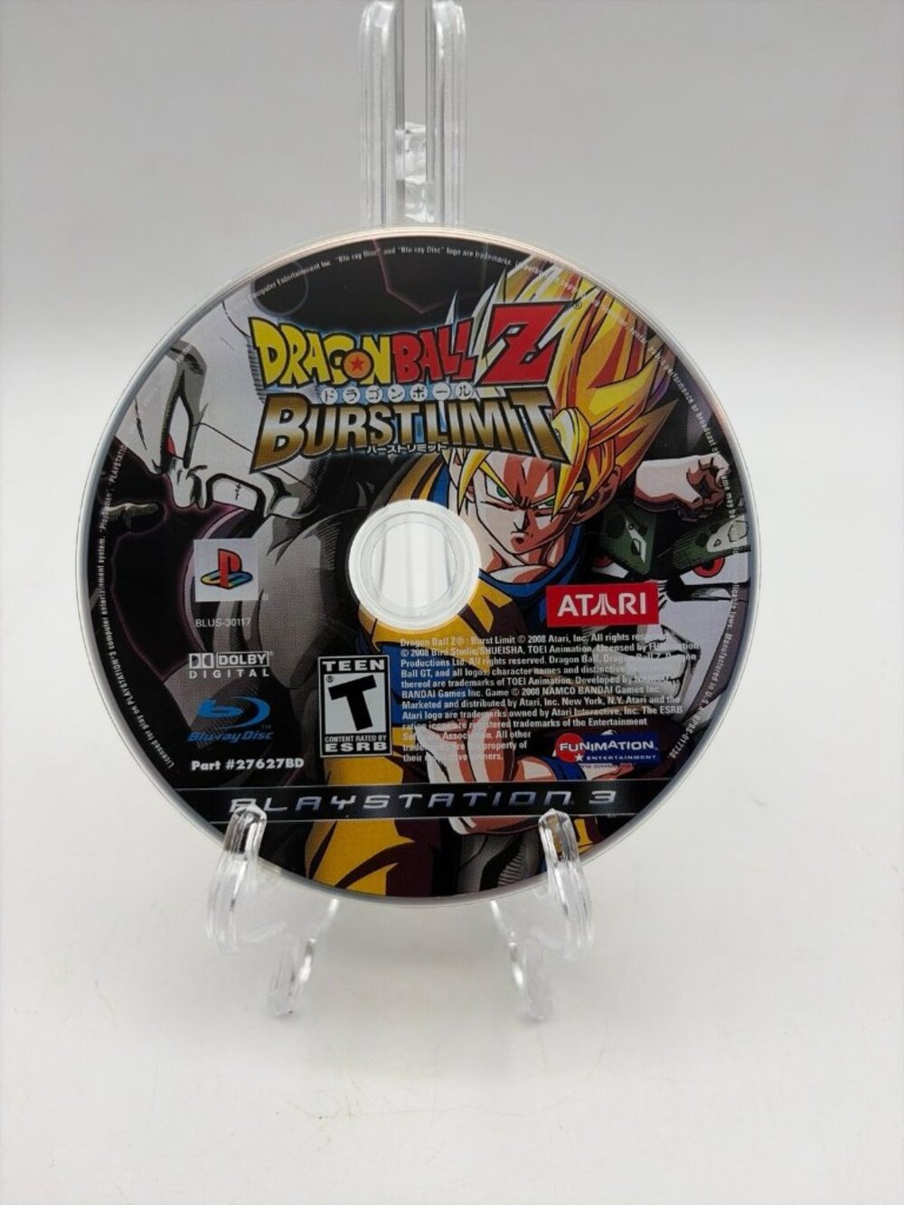 Dragon Ball Z: Burst Limit Sony PlayStation 3 2008 PS3 Disc Only Tested Working